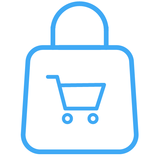e-commerce blue