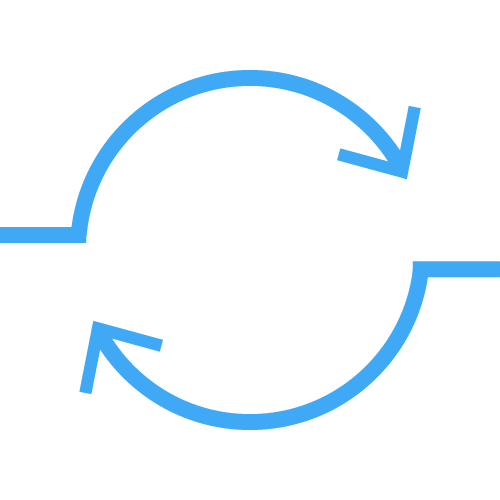 website redesign blue